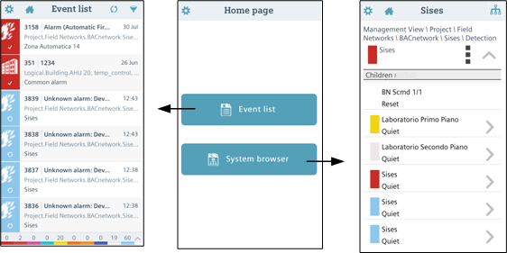 Home Page Navigation